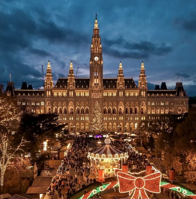 Viyana Noel Pazarları Özel Turu Noel pazarı fotoğrafı